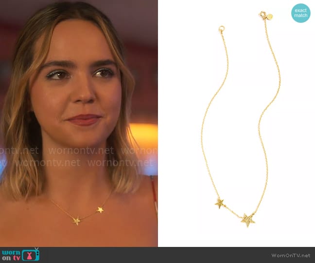 Gorjana Super Star Necklace worn by Imogen Adams (Bailee Madison) on Pretty Little Liars Original Sin