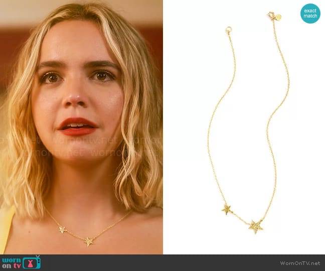 Gorjana Super Star Necklace worn by Imogen Adams (Bailee Madison) on Pretty Little Liars Original Sin