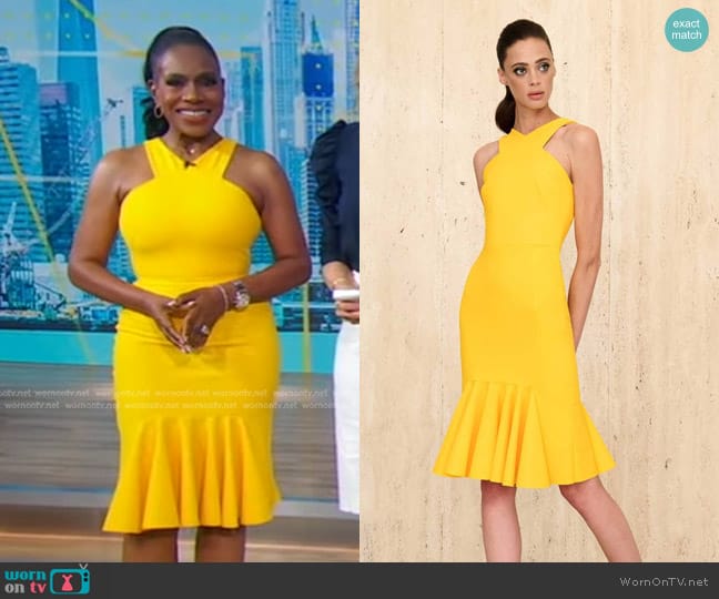 WornOnTV: Sheryl Lee Ralph’s yellow v-neck sleeveless dress on Good ...