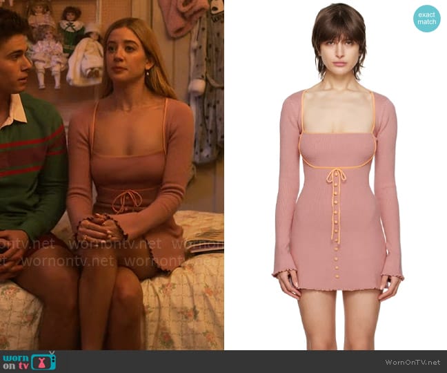 Guizio Gioia Dress worn by Kelly Beasley (Mallory Bechtel) on Pretty Little Liars Original Sin