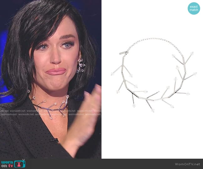 Katy’s wishbone necklace on American Idol