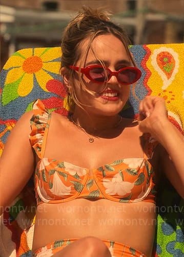 Imogen's range floral bikini on Pretty Little Liars Original Sin