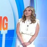 Jenna’s champagne satin midi dress on Today