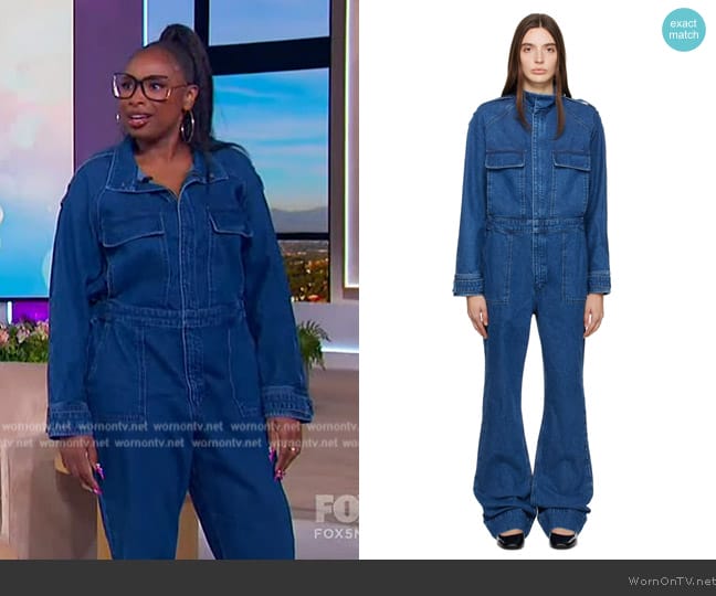 WornOnTV: Jennifer’s denim jumpsuit on The Jennifer Hudson Show ...