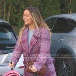 Jo's pink plaid coat on Greys Anatomy