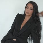 Kim's black blazer on The Kardashians