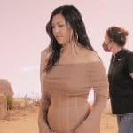 Kourtney’s sheer opening scene dress on The Kardashians