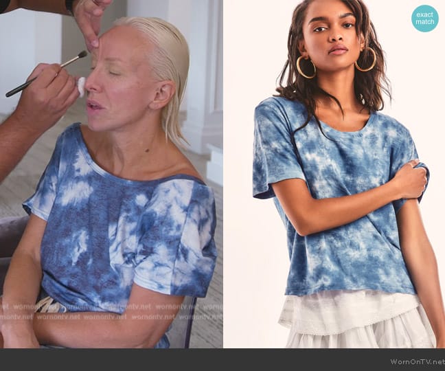 Calix Cotton Tee by LoveShackFancy Calix Cotton Tee worn by Margaret Josephs on The Real Housewives of New Jersey