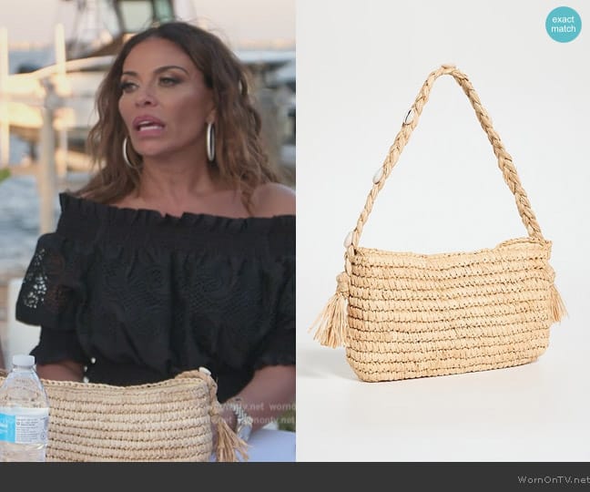 L*Space Azalea Bag worn by Dolores Catania on The Real Housewives of New Jersey