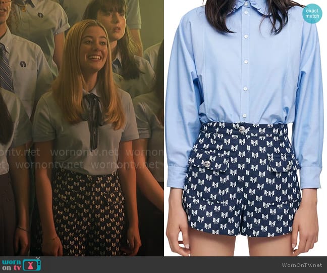 WornOnTV: Kelly’s bow print shorts on Pretty Little Liars Original Sin ...