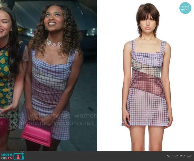 Miaou Ginger Mini Dress worn by Faran Bryant (Zaria) on Pretty Little Liars Original Sin