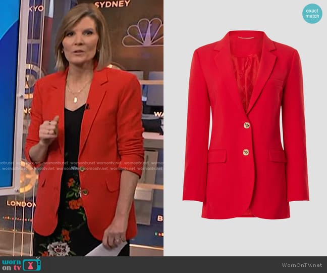 WornOnTV: Kate’s red blazer on NBC News Daily | Kate Snow | Clothes and ...