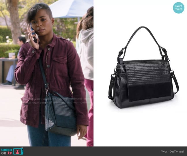 Moda Luxe Lucy Messenger worn by Simone Griffith (Alexis Floyd) on Greys Anatomy