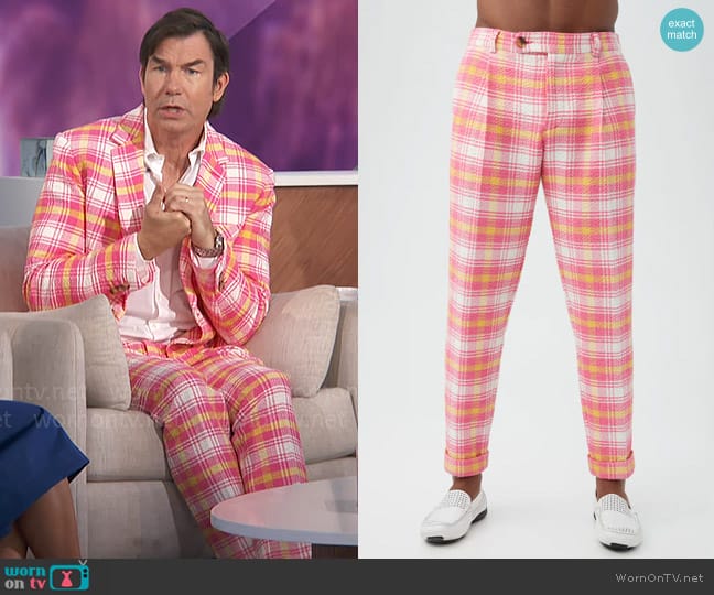 Mr Turk Beale Trouser worn by Jerry O'Connell on The Talk