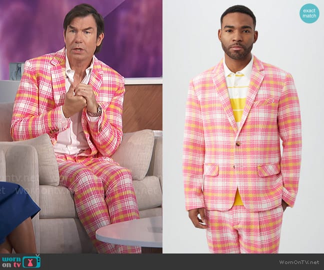 Mr Turk Kennedy Blazer worn by Jerry O'Connell on The Talk