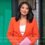 Nancy Chen’s orange suit on CBS Mornings