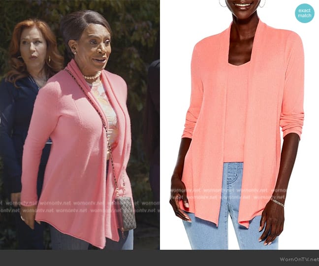 Nic + Zoe Tradewinds Cardigan worn by Barbara Howard (Sheryl Lee Ralph) on Abbott Elementary