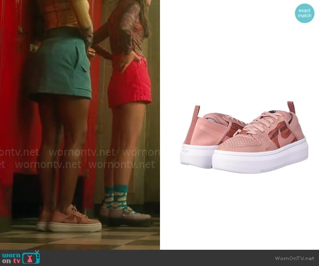 Nike  Court Vision Alta Sneakers worn by Faran Bryant (Zaria) on Pretty Little Liars Original Sin