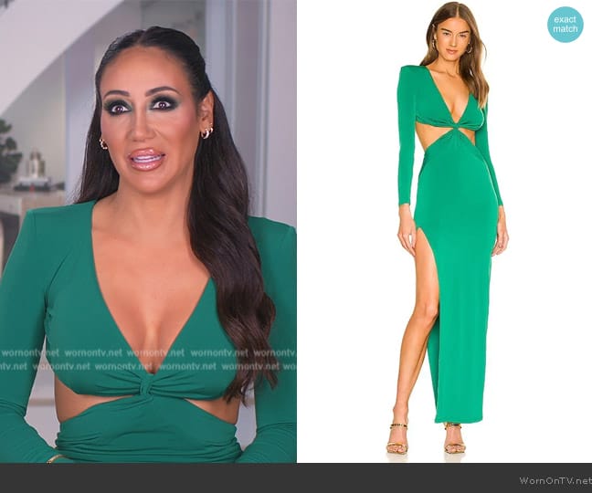 Nookie Jewel Gown worn by Melissa Gorga on The Real Housewives of New Jersey