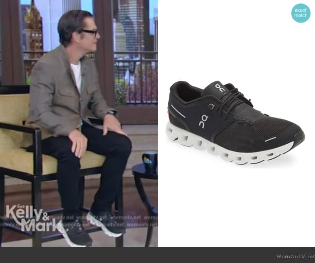 On Cloud 5 Running Shoe worn by Harry Hamlin' on Live with Kelly and Mark