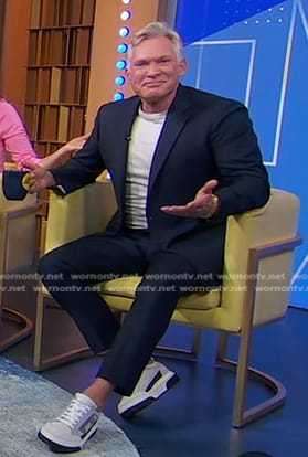 Sam Champion's sneakers on Good Morning America