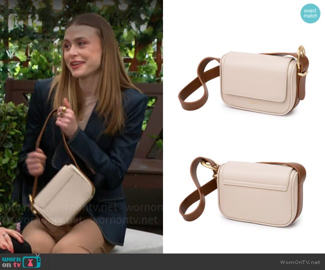 Sancia The Galina Mini Bag worn by Claire Grace (Hayley Erin) on The Young and the Restless