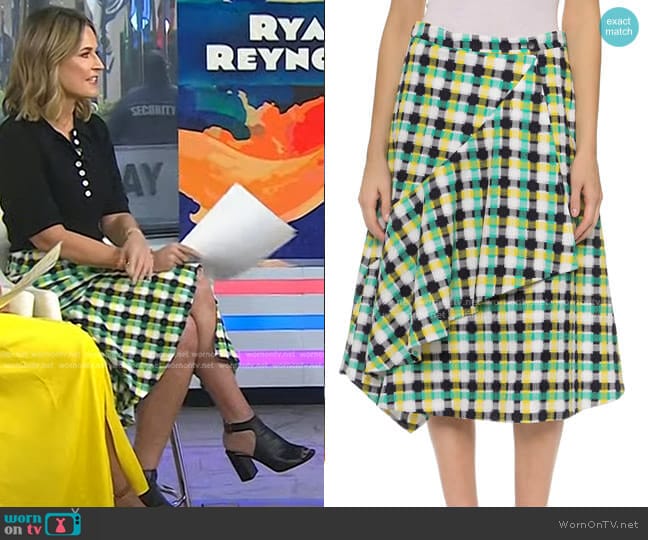 Creatures of the Wind Scarlet Skirt worn by Savannah Guthrie on Today