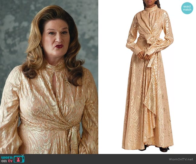 Simkhai Merren Gown worn by Grace (Ana Gasteyer) on Loot