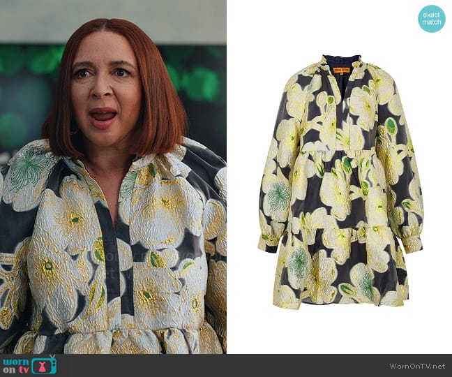 Stine Goya Jasmine Dress worn by Molly Novak (Maya Rudolph) on Loot