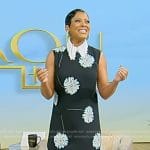 Tamron’s floral print shift dress on Tamron Hall Show