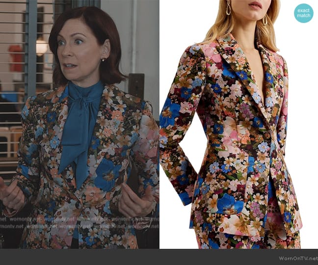 Ted Baker Madonia Blazer worn by Elsbeth Tascioni (Carrie Preston) on Elsbeth