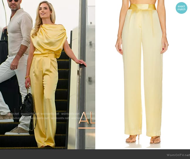 The Sei Wide Leg Trouser worn by Alexandra Jarvis (Alexandra Jarvis) on Selling the OC