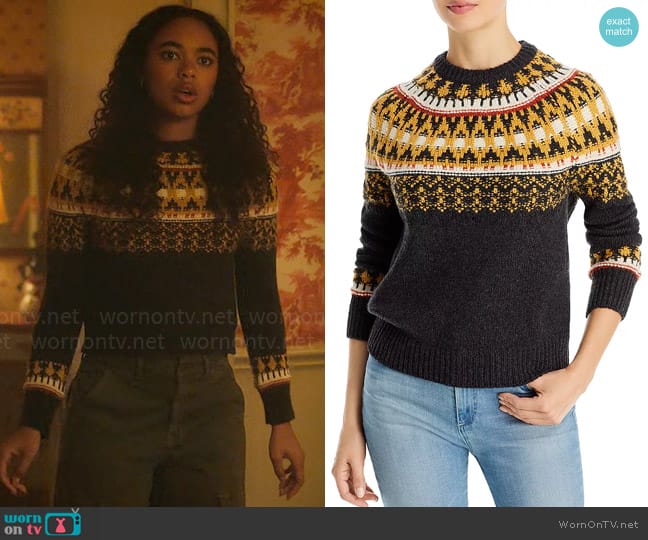 WornOnTV: Tabby’s fair isle sweater on Pretty Little Liars Original Sin ...