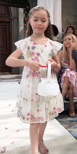 Violet's flower girl dress on General Hospital