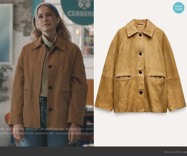 WornOnTV: Quinn’s suede jacket on Elsbeth | Clothes and Wardrobe from TV