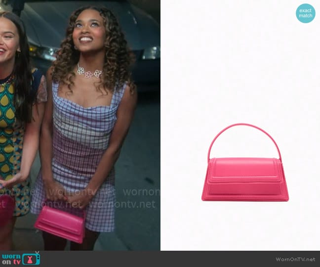 Zara Mini City Bag worn by Faran Bryant (Zaria) on Pretty Little Liars Original Sin