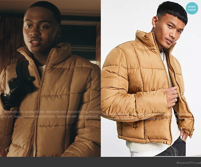 WornOnTV: Bakari’s yellow padded jacket on The Chi | Clothes and ...