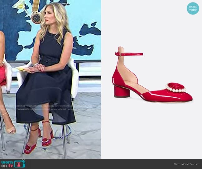 Dior The Dior Rose Pump worn by Misty Belles on Today