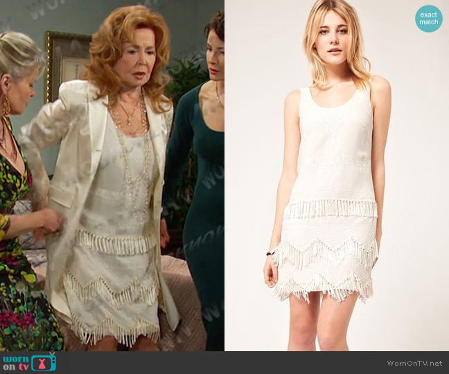 French Connection Flapper Dress worn by Maggie Horton (Suzanne Rogers) on Days of our Lives