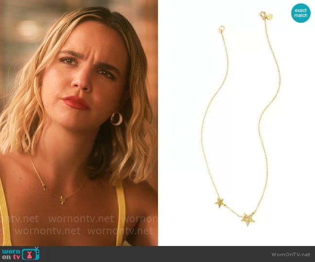 Gorjana Super Star Necklace worn by Imogen Adams (Bailee Madison) on Pretty Little Liars Original Sin