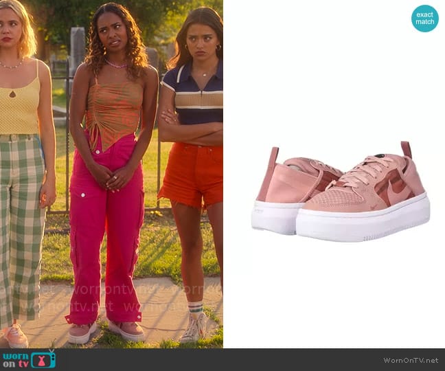 Nike Court Vision Alta Sneakers worn by Faran Bryant (Zaria) on Pretty Little Liars Original Sin