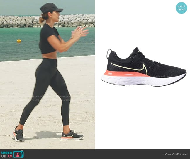 Nike React Infinity 2 Sneakers worn by Taleen Marie (Taleen Marie) on The Real Housewives of Dubai