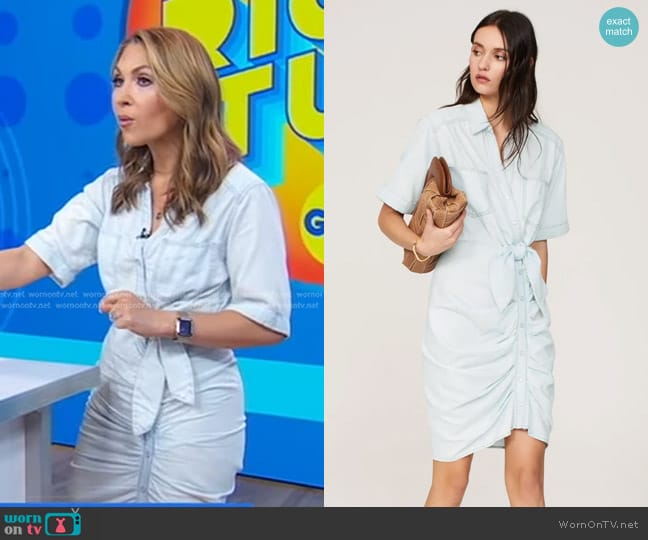 Veronica Beard Hensley Dress worn by Lori Bergamotto on Good Morning America