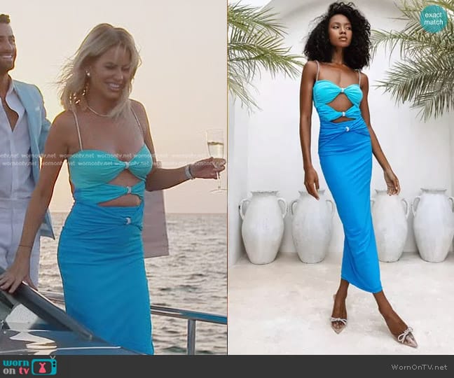 Eliya The Label Zora Dress worn by Caroline Stanbury (Caroline Stanbury) on The Real Housewives of Dubai