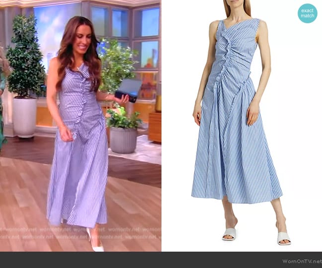 Akvnas Dana Dress worn by Alyssa Farah Griffin on The View