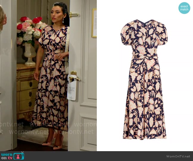 A.L.C. Remy Dress worn by Audra Charles (Zuleyka Silver) on The Young and the Restless