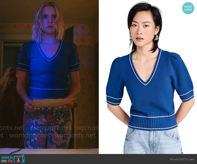 Baum Und Pferdgarten Chambrie Sweater worn by Imogen Adams (Bailee Madison) on Pretty Little Liars Original Sin