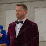 Brady’s houndstooth blazer on Days of our Lives