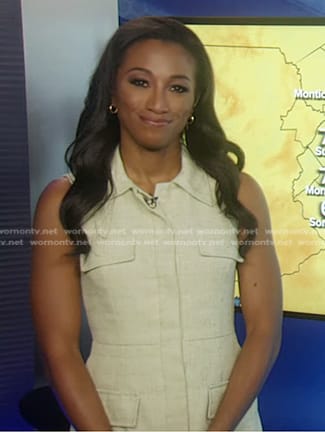 Brittany's light green dress on Good Morning America