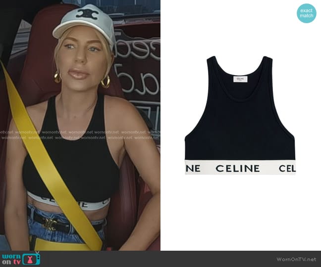 Celine Celine Sports Bra worn by Caroline Stanbury (Caroline Stanbury) on The Real Housewives of Dubai